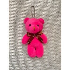 Mini Soft Bear Keychain Good For Backpack Purse Keys